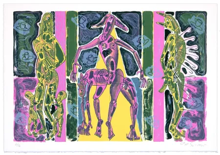 リトグラフ Nørgaard - Sans titre