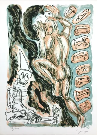 リトグラフ Nørgaard - Sans titre