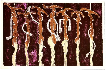 リトグラフ Nørgaard - The seven brides