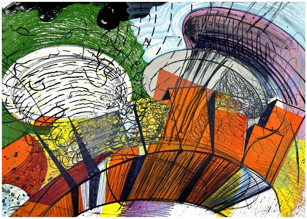 リトグラフ Nørgard - 1