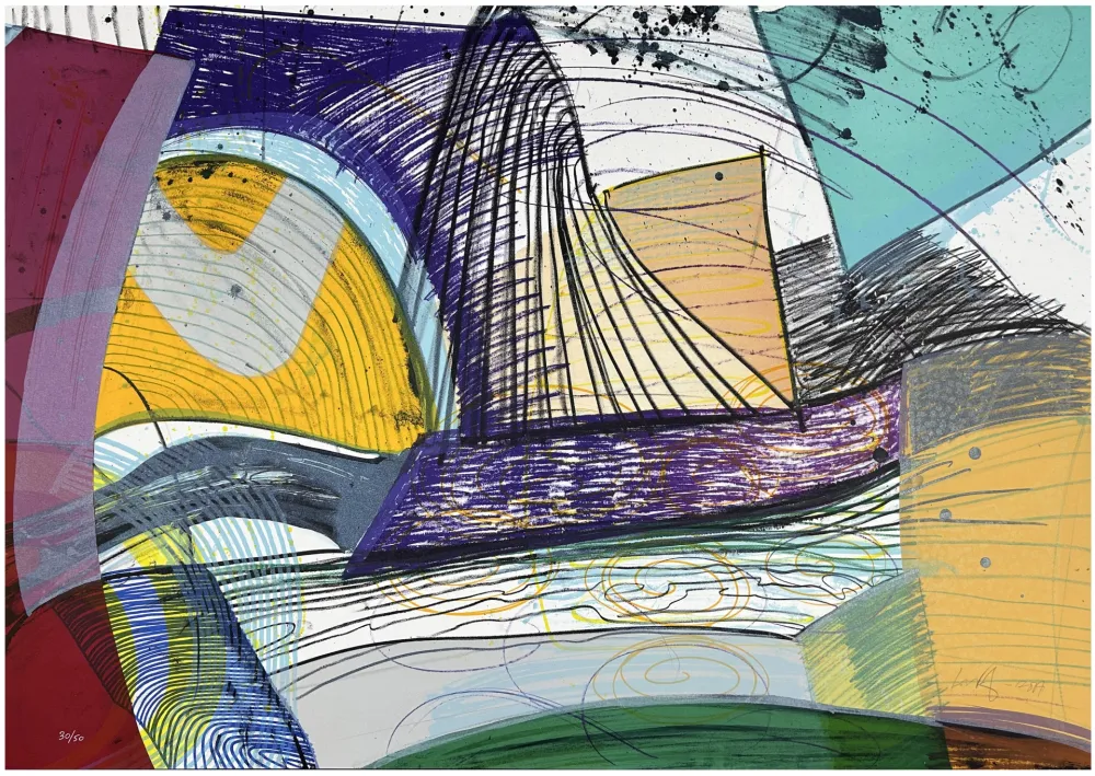 リトグラフ Nørgard - 9