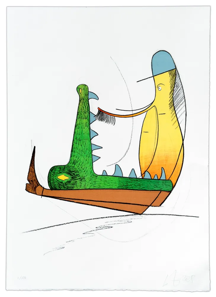 リトグラフ Nørgard - Andrée