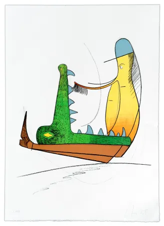 リトグラフ Nørgard - Andrée