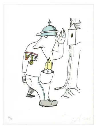 リトグラフ Nørgard - Médaille