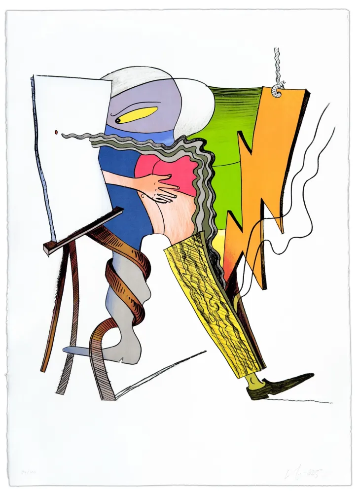 リトグラフ Nørgard - On the Road to Dotland