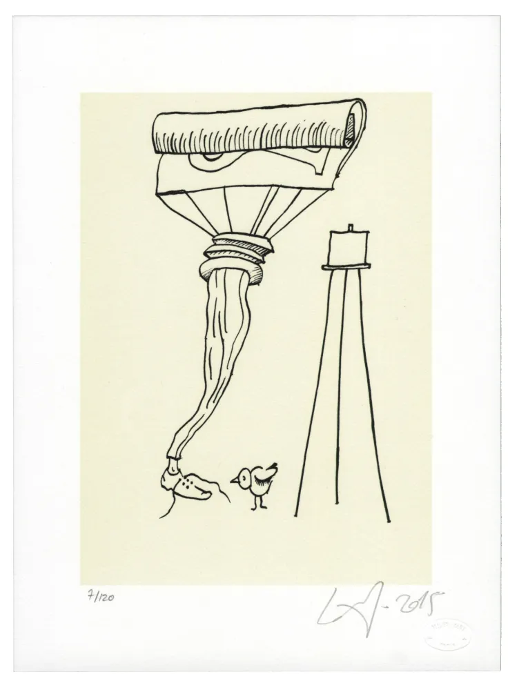 リトグラフ Nørgard - Tube de dentifrice