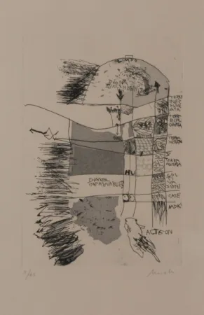 リトグラフ Novelli - DAS BAD DER DIANA