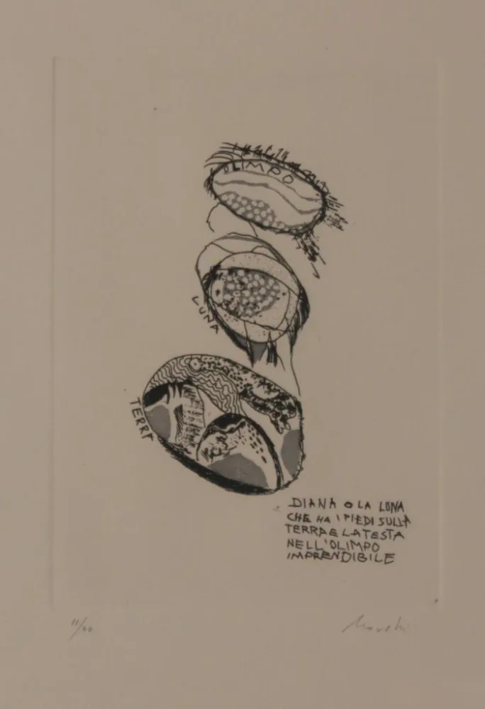 リトグラフ Novelli - DAS BAD DER DIANA