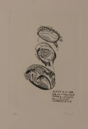 リトグラフ Novelli - DAS BAD DER DIANA