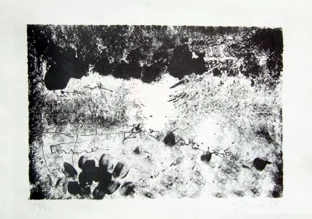 リトグラフ Novelli - Senza titolo