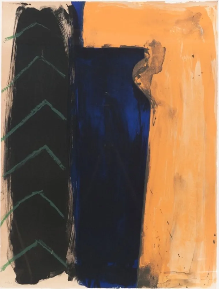 リトグラフ Nupen - Adieu XXème