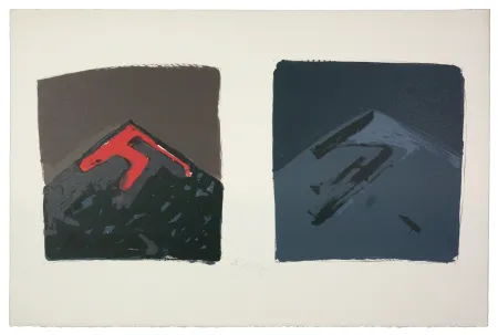 リトグラフ Nupen - Dissolving