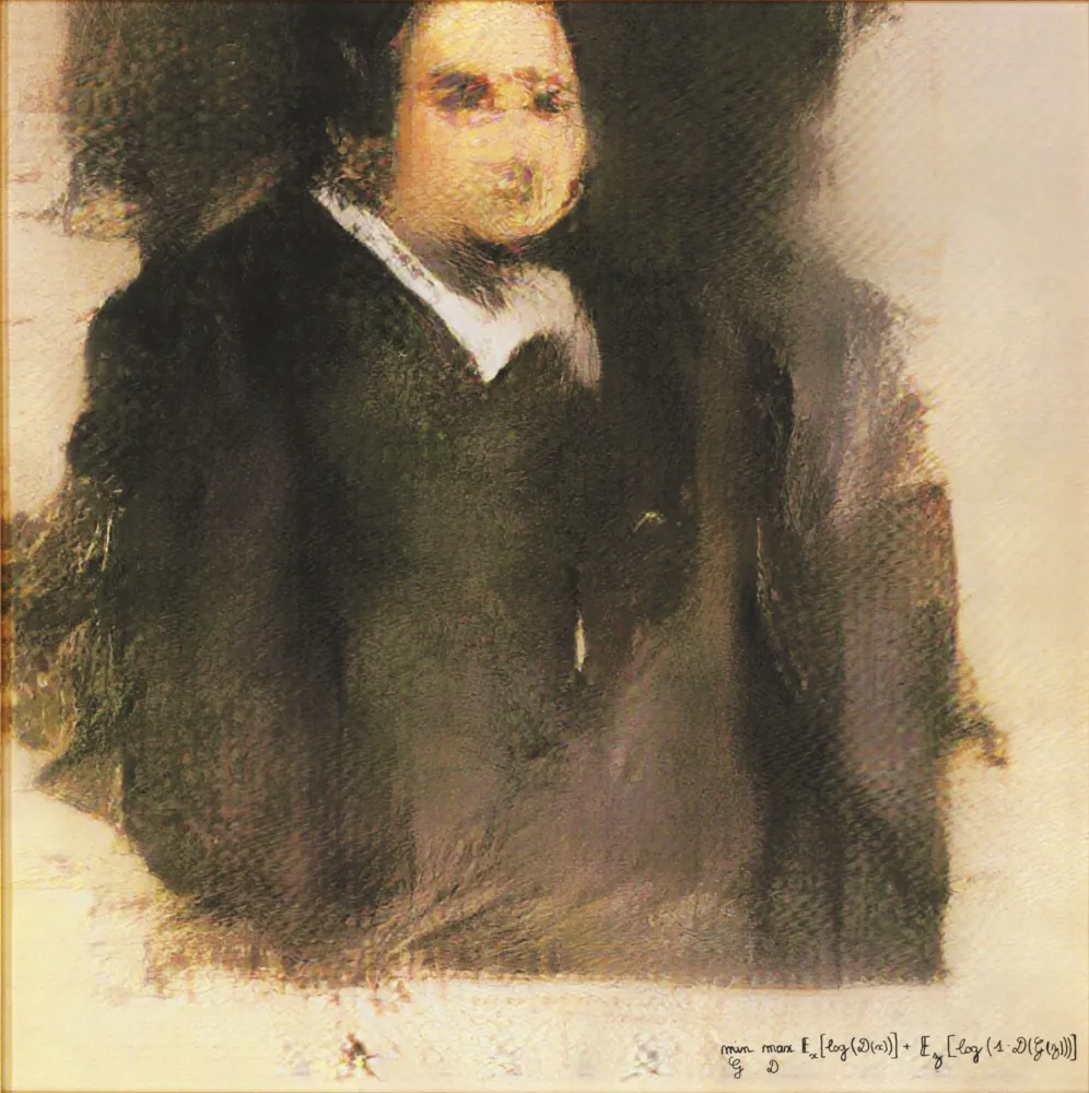 デジタル版画 Obvious - Edmond De Belamy