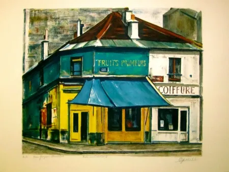 リトグラフ Oguiss  - Untitled