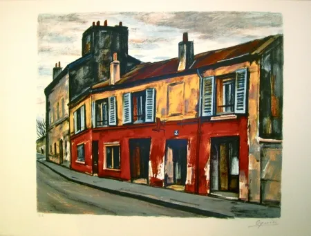 リトグラフ Oguiss  - Untitled