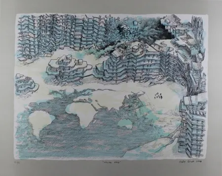 リトグラフ Oiwa - North Pole