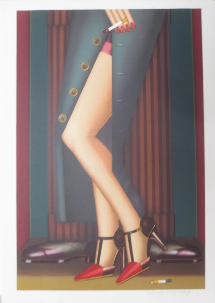 リトグラフ Okshteyn - Legs