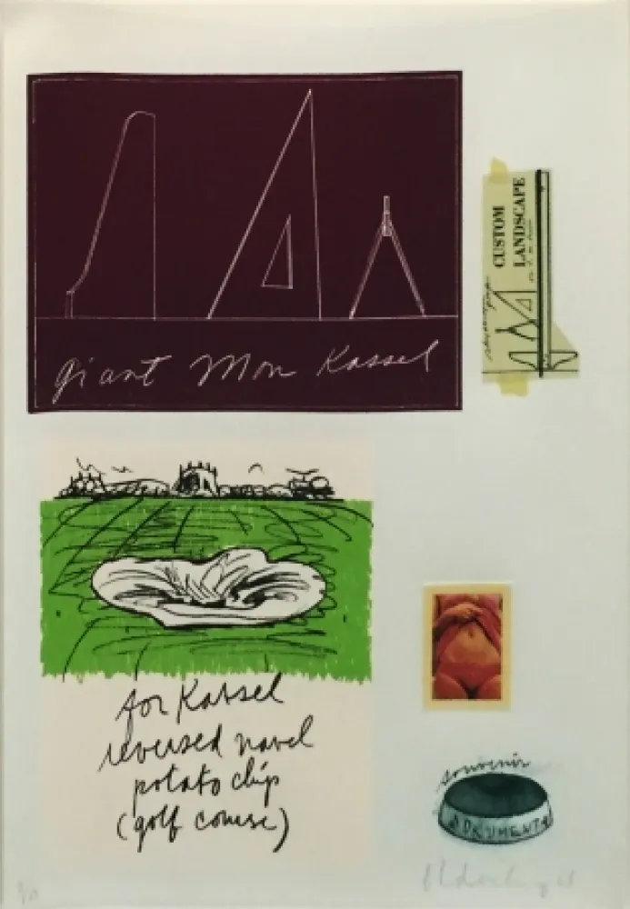 リトグラフ Oldenburg - NOTES (KASSEL)