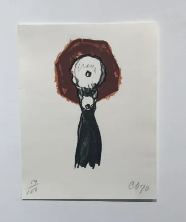 リトグラフ Oldenburg - Typewriter Eraser