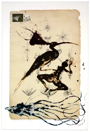 リトグラフ Olguin - Sans itre