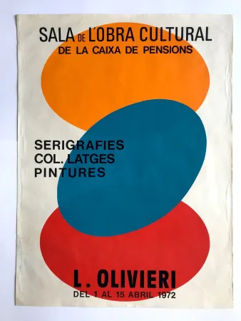 掲示 Olivieri - Sala de l'obra cultural / Caixa de pensions