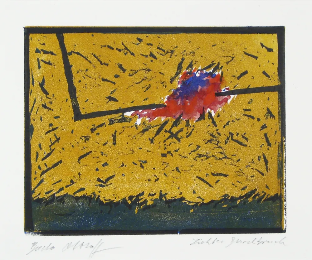 木版 Olthoff - Lichter Durchbruch (Light Breakthrough)