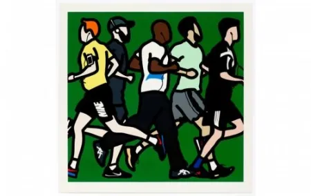 多数の Opie - Running Men