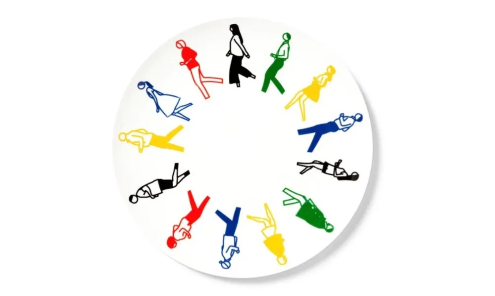 多数の Opie - Running Plate