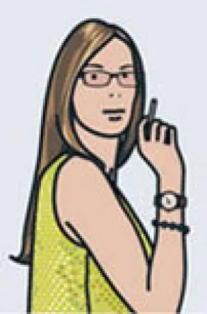 シルクスクリーン Opie - Ruth Smoking 2