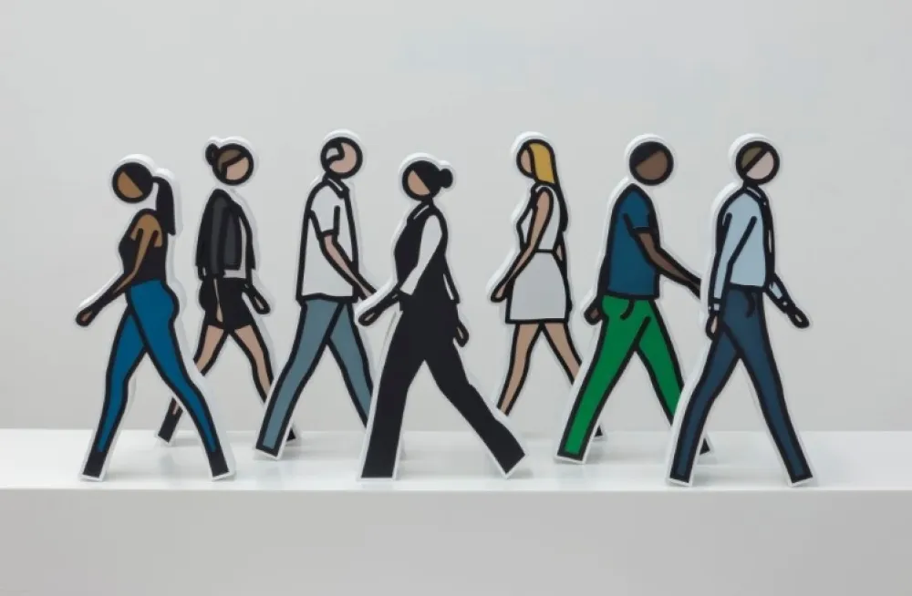 技術的なありません Opie - Walking Statuettes, full set of 7