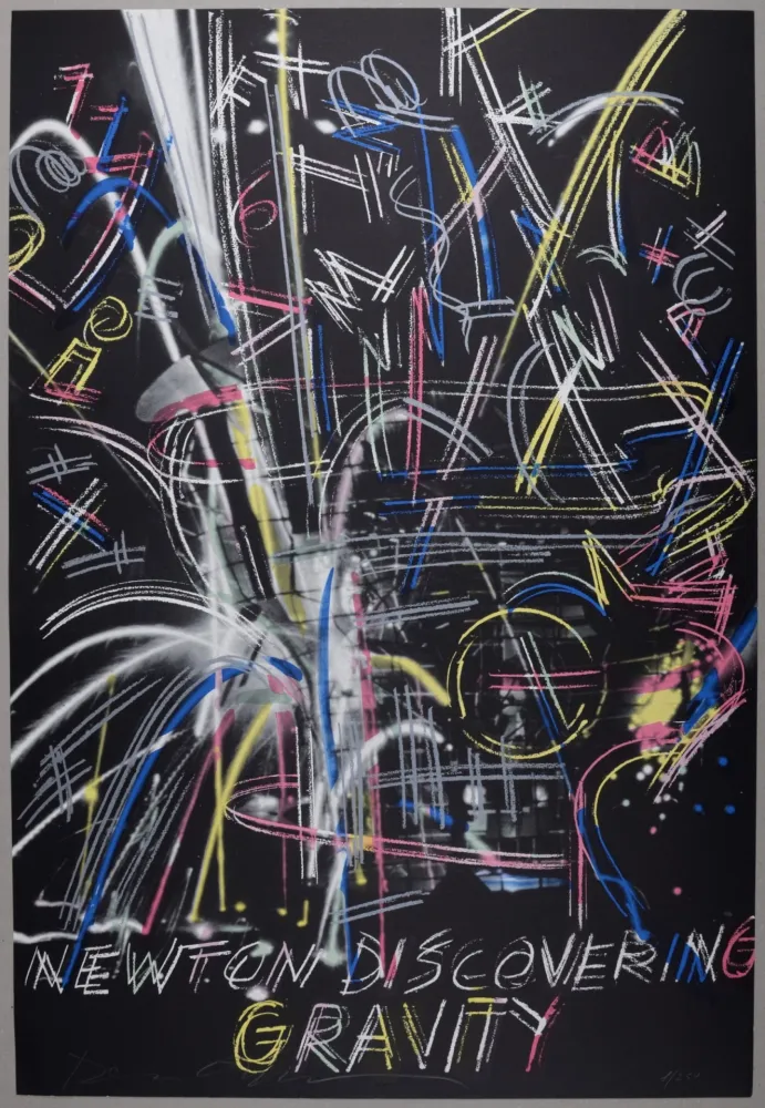 リトグラフ Oppenheim - Composition