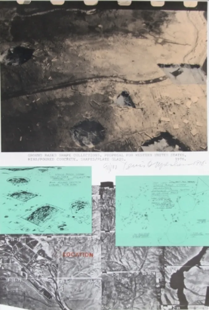 リトグラフ Oppenheim - Ground Based Shape Collections