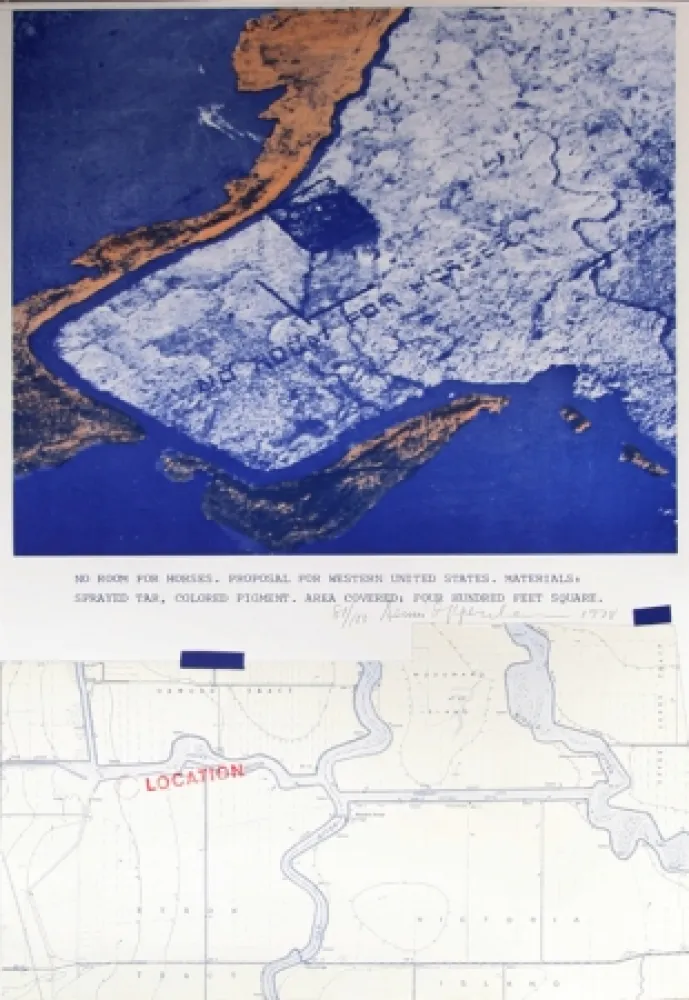 リトグラフ Oppenheim - No Room for Horses