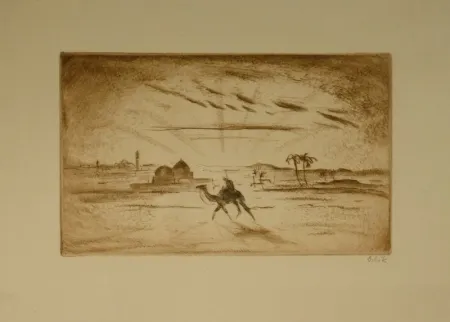 エッチング Orlik - Aus Ägypten