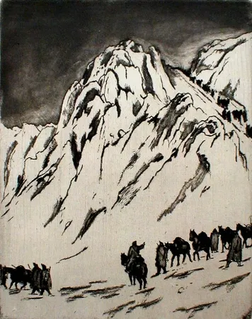 エッチング Orlik - Austrian Munitions Column on Serbian Border