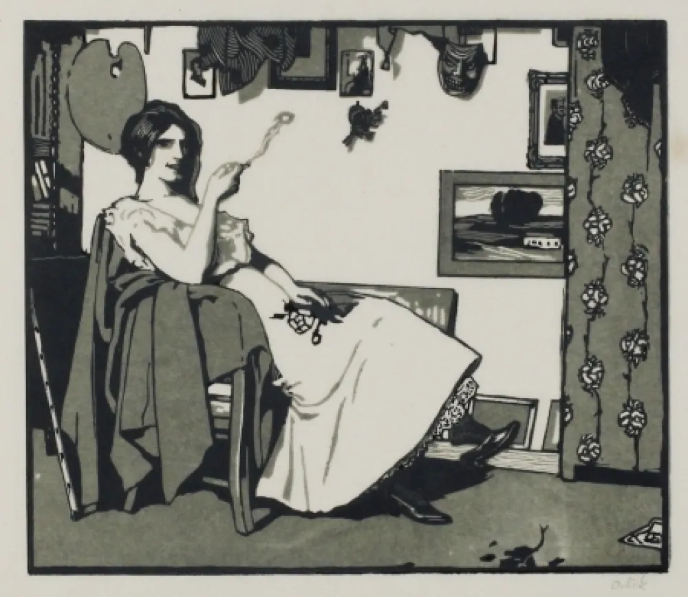 木版 Orlik - Kleine Holzschnitte 1896-99 (Small Woodcuts)