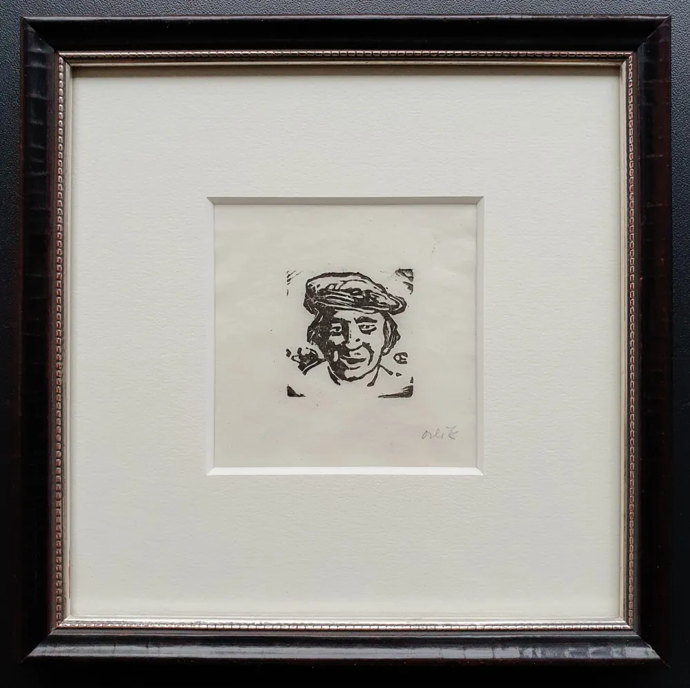 木版 Orlik - Kleiner Kopf