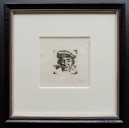 木版 Orlik - Kleiner Kopf