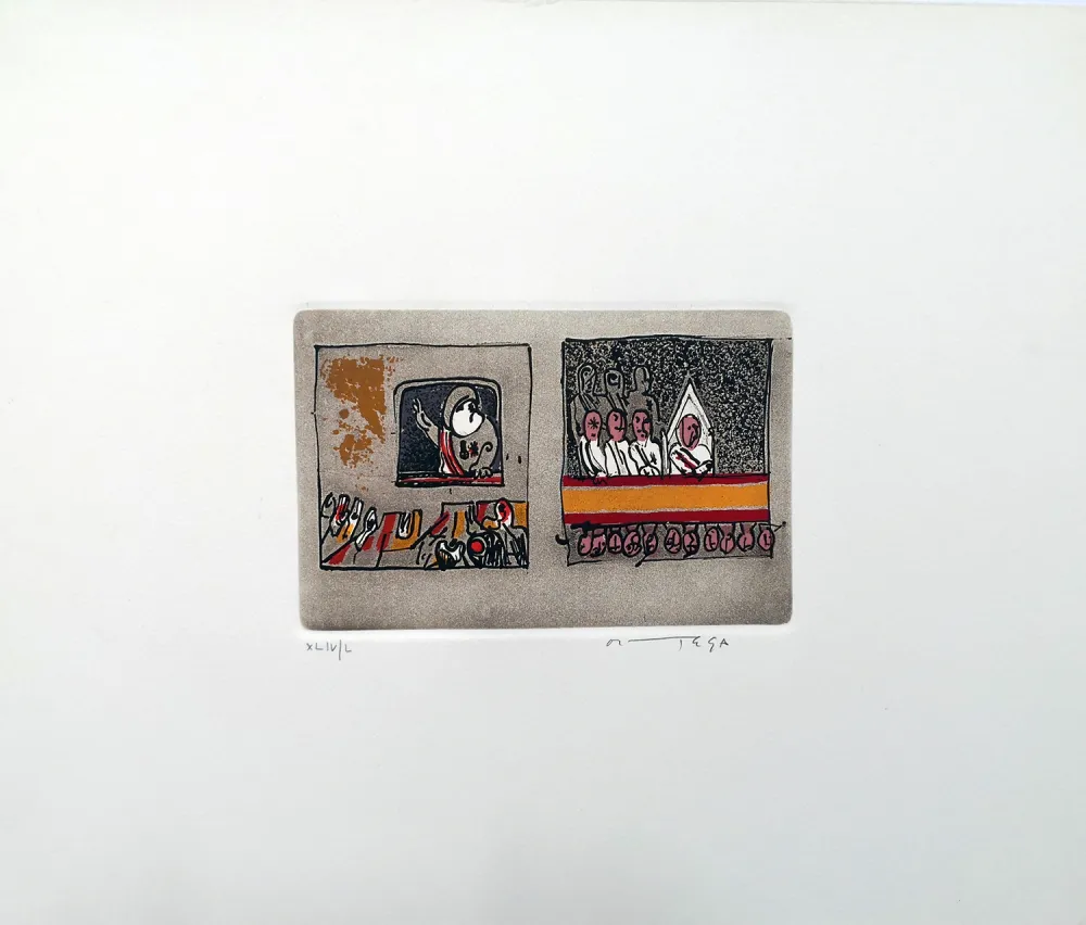 エッチングと　アクチアント Ortega - Dittatura