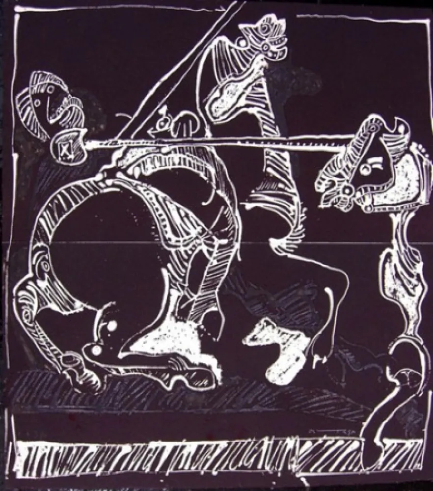 エッチング Ortega - ENFRENTAMIENTOS