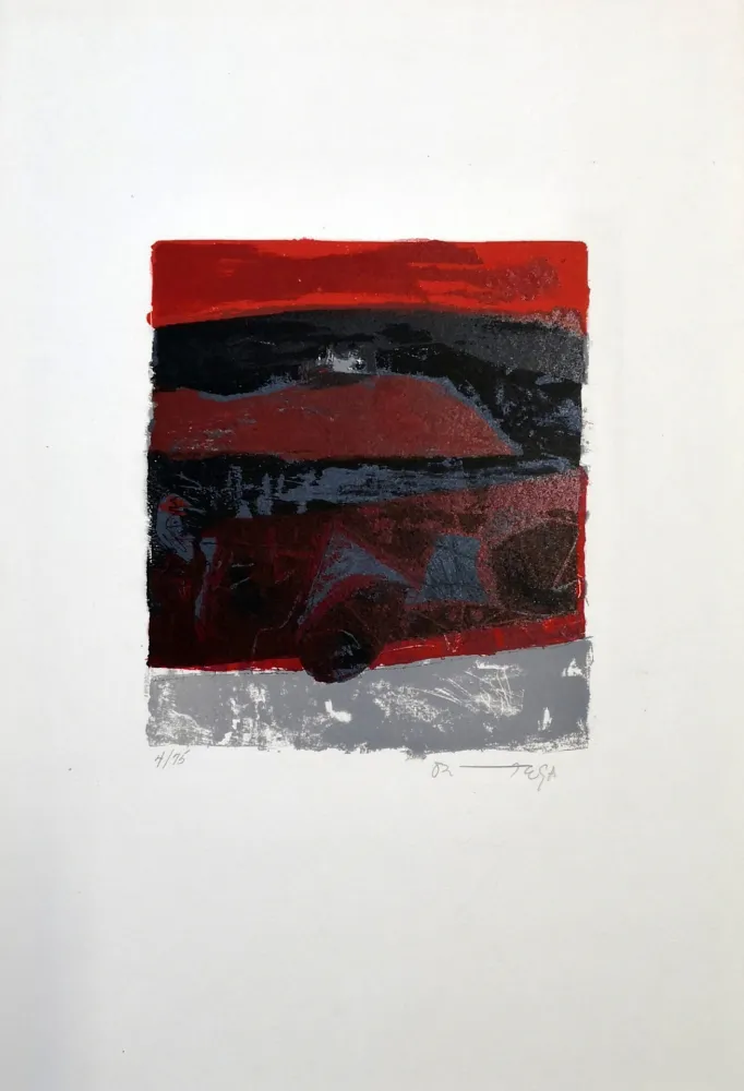 リトグラフ Ortega - Exodus