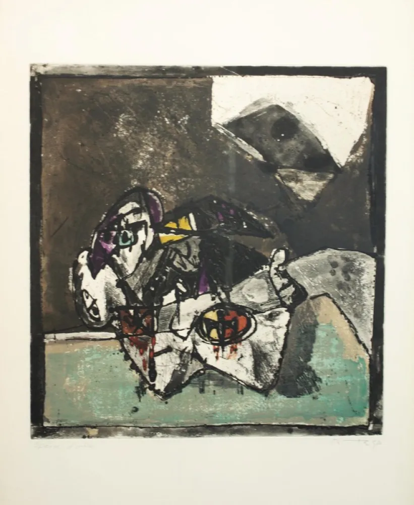 リトグラフ Ortega - SENZA TITOLO 