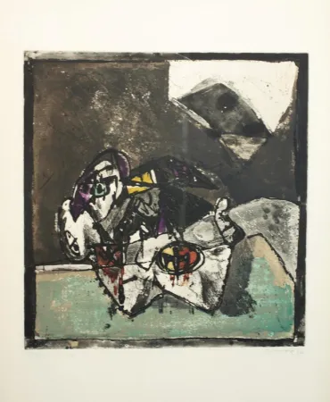 リトグラフ Ortega - SENZA TITOLO 