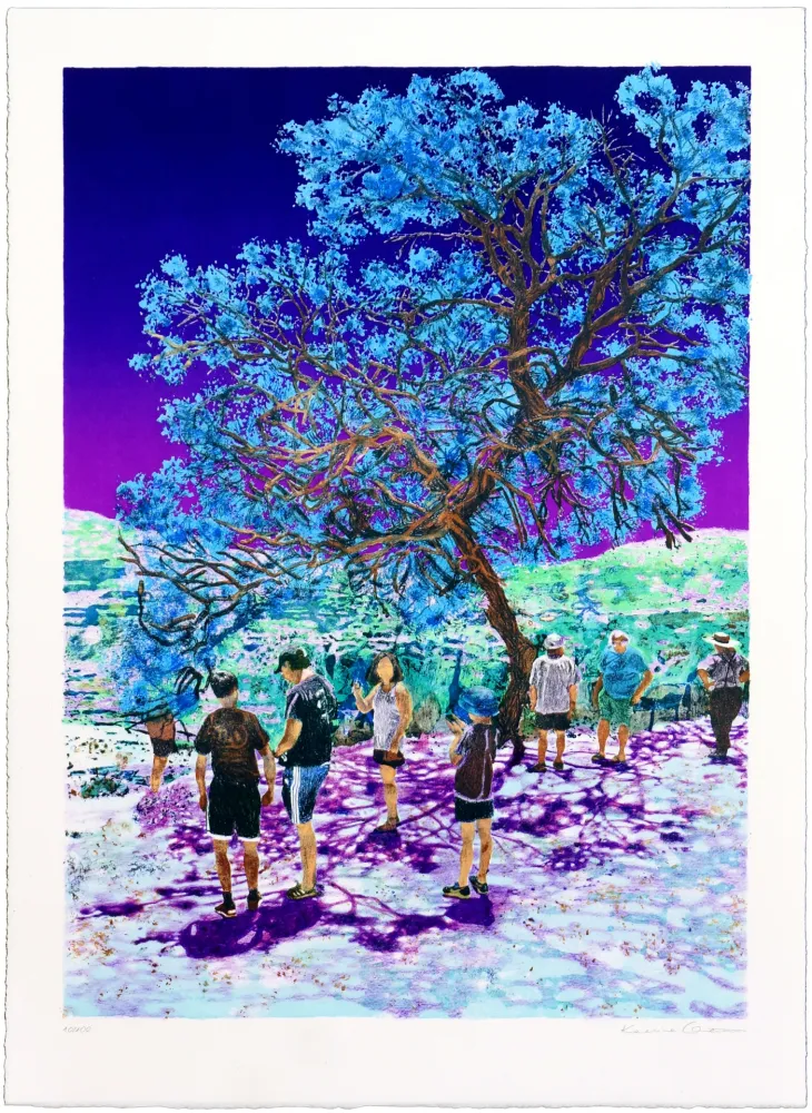 リトグラフ Orzelek - Sans titre