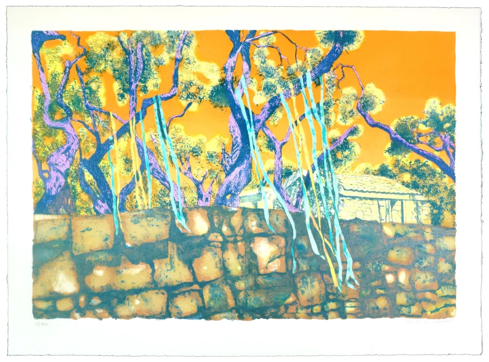 リトグラフ Orzelek - Wishing Trees