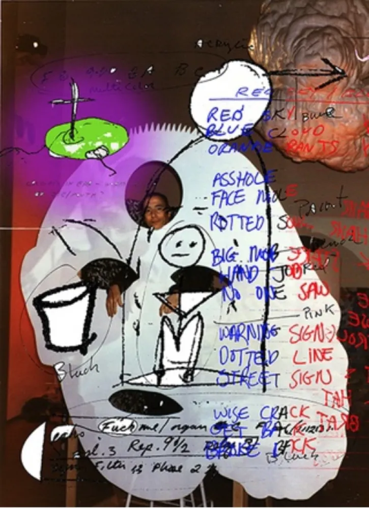 デジタル版画 Oursler - Ear-Worm