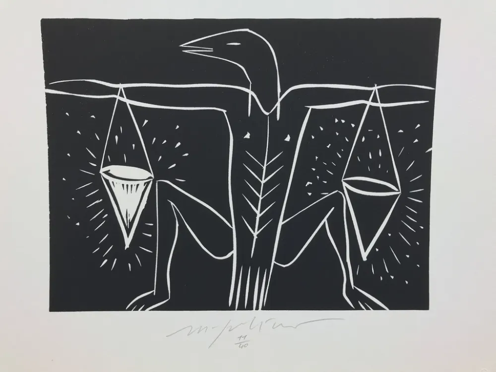 彫版 Paladino - Bilancia