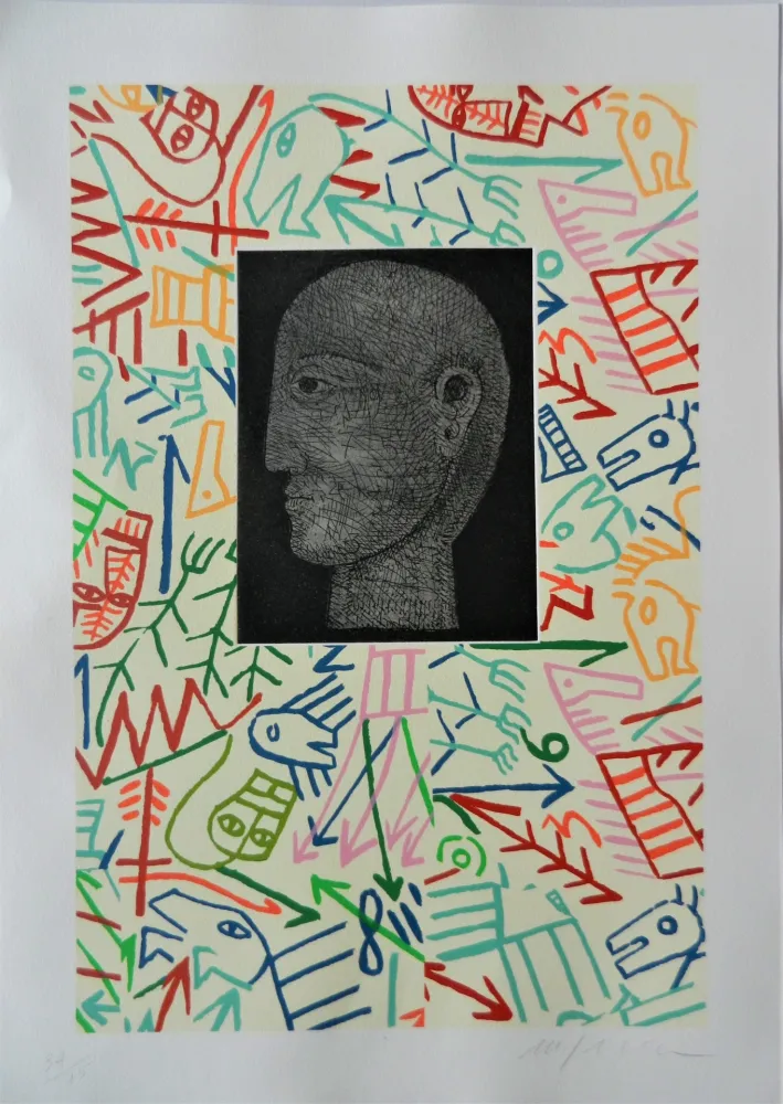 木版 Paladino - Forme e figure