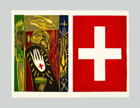 木版 Paladino - Lacrimosa (Oro)