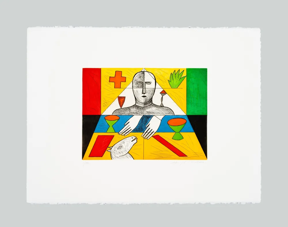 エッチングと　アクチアント Paladino - Matematico 1